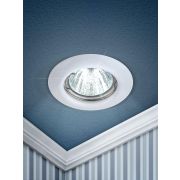 Светильник точечный ST3 WH 50Вт MR16 12В штампован. бел. ЭРА C0043801